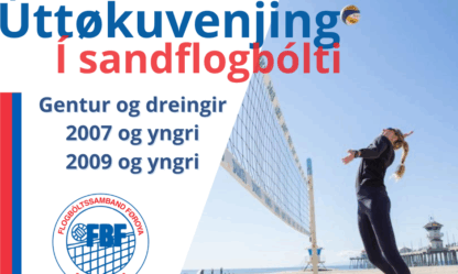 Úttøkuvenjing 2025, sandflogbóltur